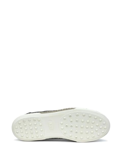 Tod's espadrille-sole sneakers - Black