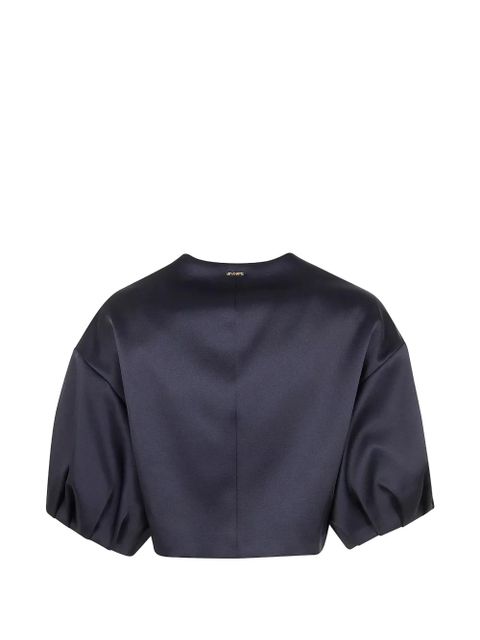 TWINSET short-sleeve cropped jacket - Blue - zdjęcie produktu nr 2