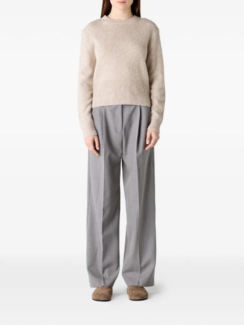 Guest In Residence crew knitted top - Neutrals - zdjęcie produktu nr 2