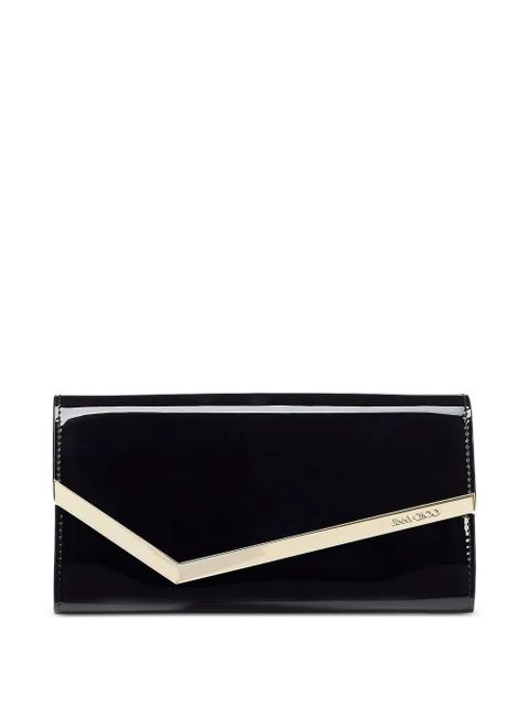 Jimmy Choo Emmie chain-strap clutch bag - Black - zdjęcie produktu nr 1
