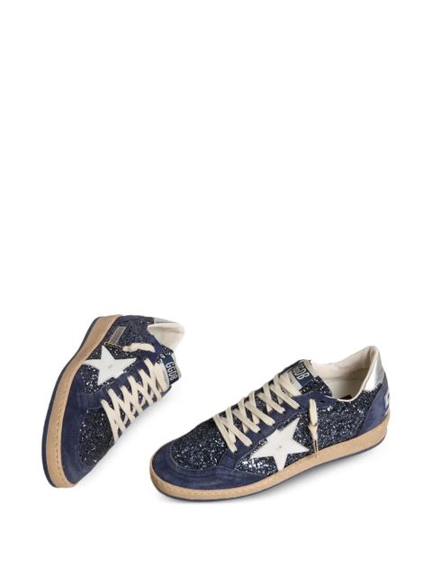 Golden Goose Ball Star glitter-embellishment sneakers - Blue - zdjęcie produktu nr 2