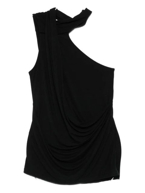 ENTIRE STUDIOS one-shoulder blouse - Black