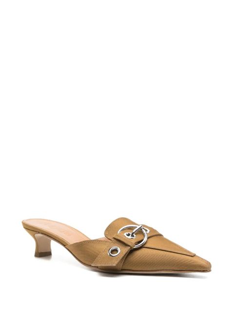 Aeyde 40mm Danielle mules - Brown - zdjęcie produktu nr 2