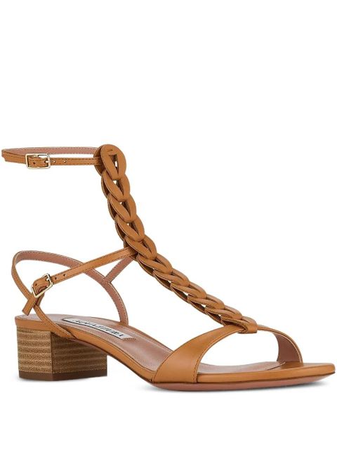 Aquazzura 35mm Destiny sandals - Brown - zdjęcie produktu nr 1
