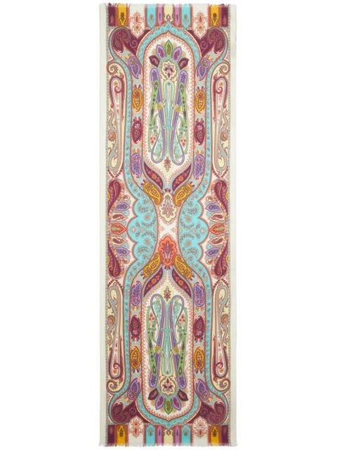 ETRO paisley-print jacquard scarf - Pink - zdjęcie produktu nr 1