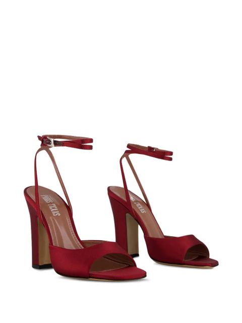 Paris Texas 100mm Lara h-hee sandals - Red