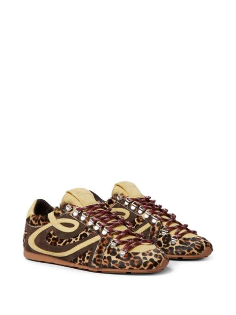 Claudie Pierlot leopard-print lace-up shoes - Brown - zdjęcie produktu nr 2