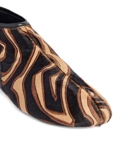 PUCCI labirinto print slip-on ballet flats - Black