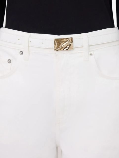 LouLou de Saison Orja leather belt - White - zdjęcie produktu nr 2