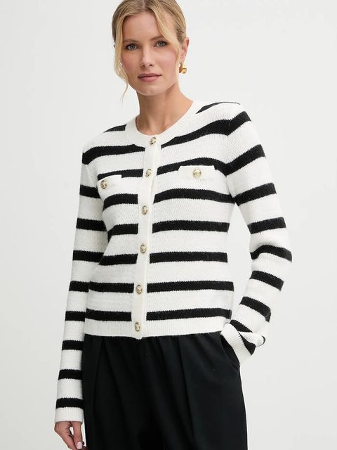 Morgan kardigan damski kolor beżowy MROXA - zdjęcie produktu nr 1