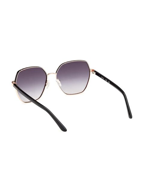 Guess okulary przeciwsłoneczne damskie kolor czarny GU00108_6005B