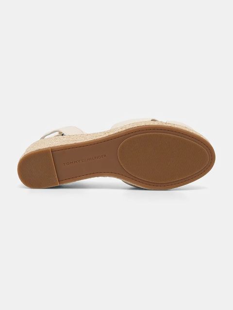 Tommy Hilfiger sandały TH BOW MID CORK WEDGE
