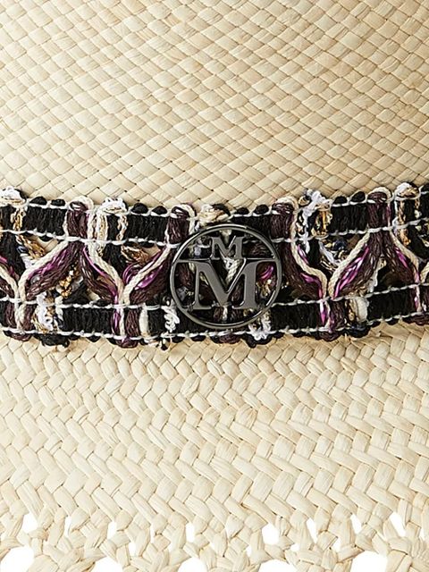 Maison Michel Virginie straw Fedora hat - Neutrals - zdjęcie produktu nr 2