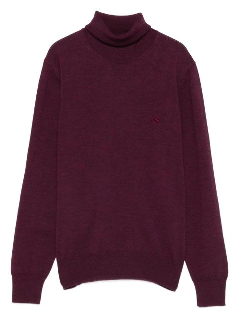 ETRO embroidered-logo sweater - Purple - zdjęcie produktu nr 1