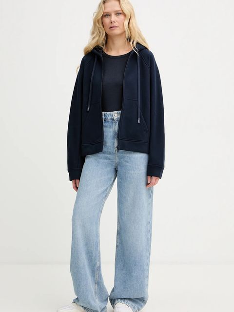 BOSS t-shirt z domieszką jedwabiu Eventsa9 - zdjęcie produktu nr 1