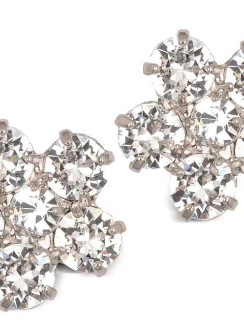 Jennifer Behr Daisy crystal earrings - Silver