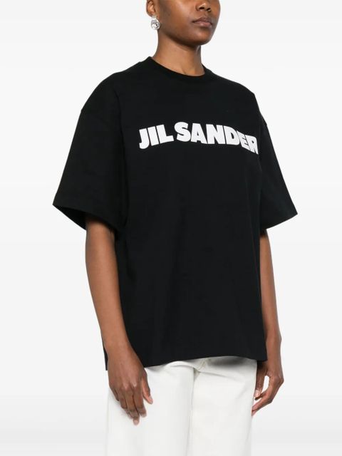 Jil Sander cotton t-shirt - Black - zdjęcie produktu nr 2