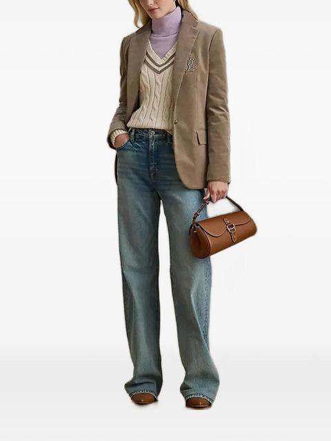 Lauren Ralph Lauren corduroy buttoned jacket - Brown