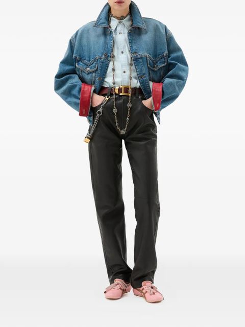 Versace cuff collared jacket - Blue - zdjęcie produktu nr 2