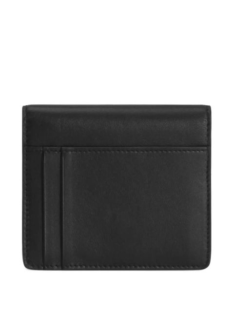 Dolce & Gabbana logo-plaque zip wallet - Black