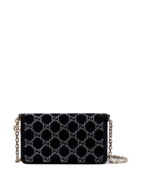 Gucci embellished chain cross body bag - Black - zdjęcie produktu nr 2