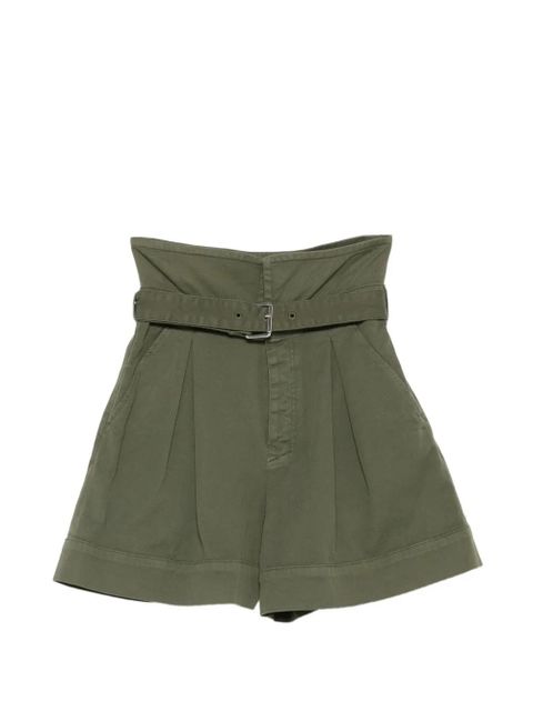 PINKO Judo belted shorts - Green - zdjęcie produktu nr 1