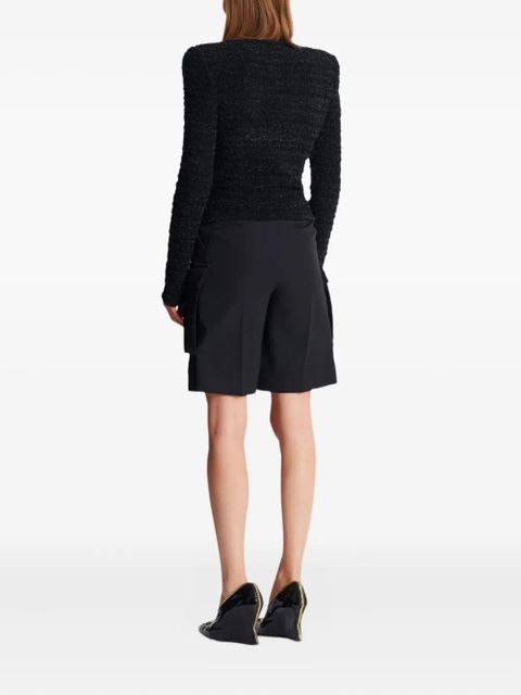 Balmain tweed jacket - Black