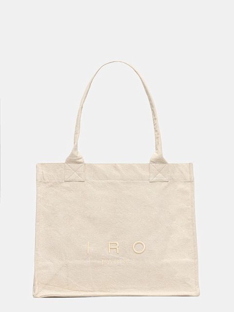IRO torebka bawełniana kolor beżowy WM46JANE - zdjęcie produktu nr 1