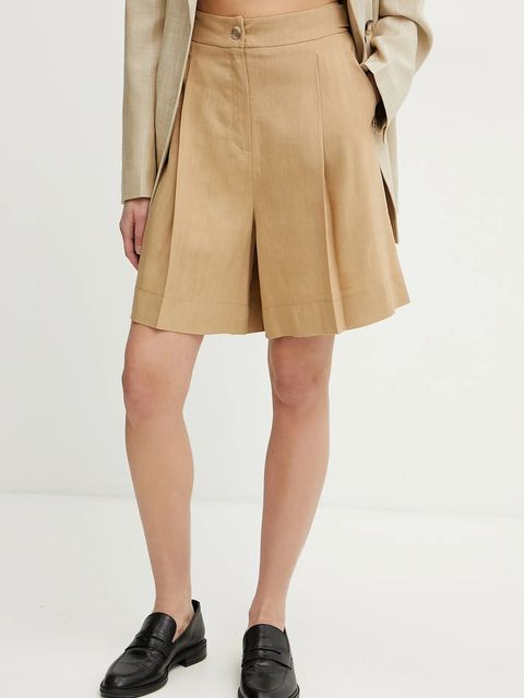 Marella szorty z domieszką lnu SAGITTA - zdjęcie produktu nr 1