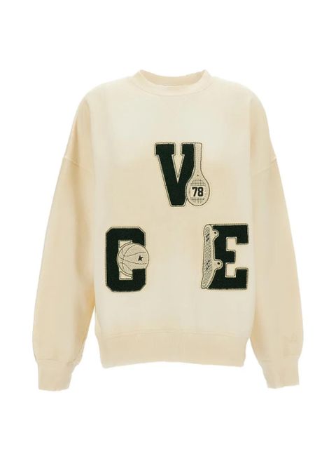 Golden Goose patch-appliqués sweater - Neutrals - zdjęcie produktu nr 1
