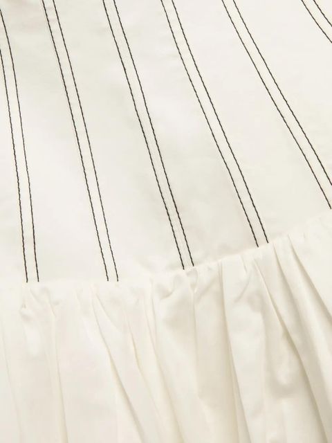 Aje contrast-stitch flared dress - Neutrals - zdjęcie produktu nr 2