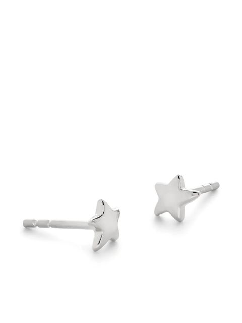 Monica Vinader star-shaped stud earrings - Silver - zdjęcie produktu nr 2