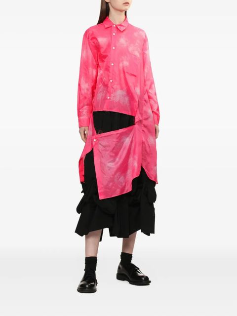 Comme Des Garçons ruffled midi skirt - Black - zdjęcie produktu nr 2