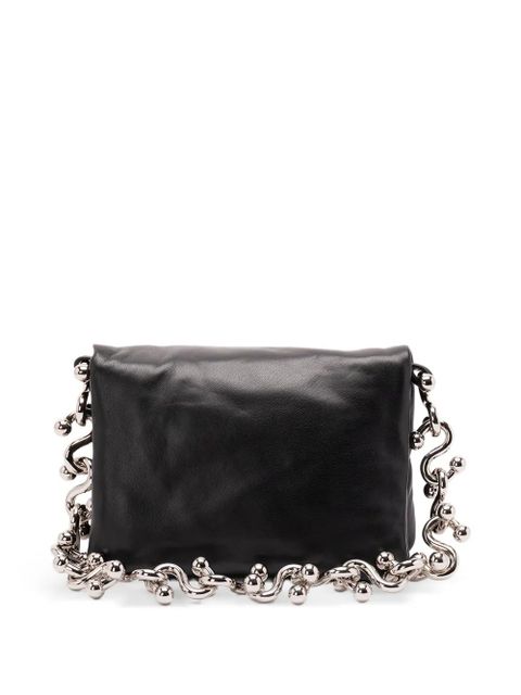 Sportmax mini Softy chain-strap shoulder bag - Black
