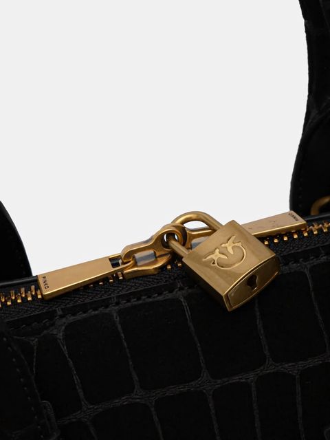 Pinko torebka zamszowa