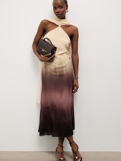 Answear.LAB sukienka z lyocellem - zdjęcie produktu nr 1