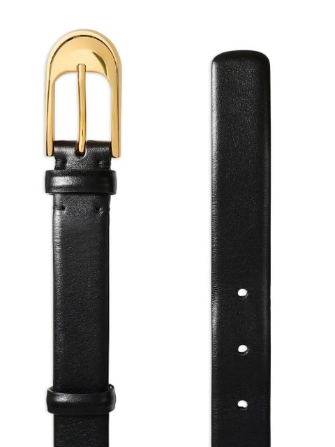 KHAITE leather belt - Black