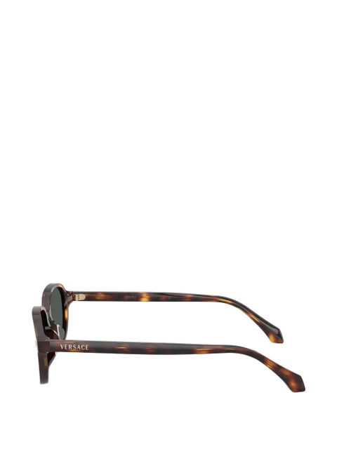 Versace Eyewear round sunglasses - Brown
