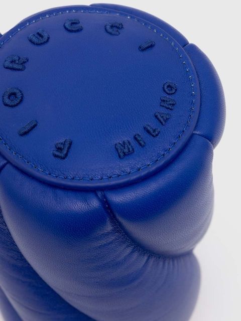 Fiorucci torebka skórzana Electric Blue Leather Mini Mella Bag