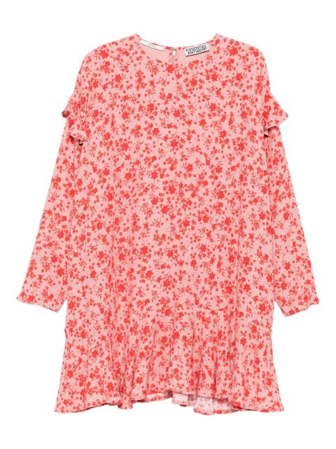 Essentiel Antwerp floral-print mini dress - Pink - zdjęcie produktu nr 1