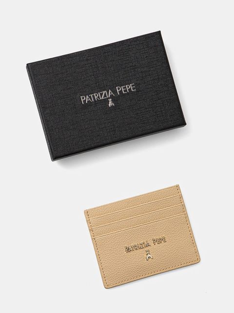 Patrizia Pepe etui na karty skórzane