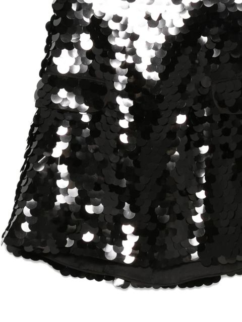 Paris Georgia Mermaid sequin-embellished mini dress - Black
