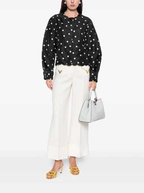 Valentino Garavani V-detail pocket trousers - Neutrals - zdjęcie produktu nr 2