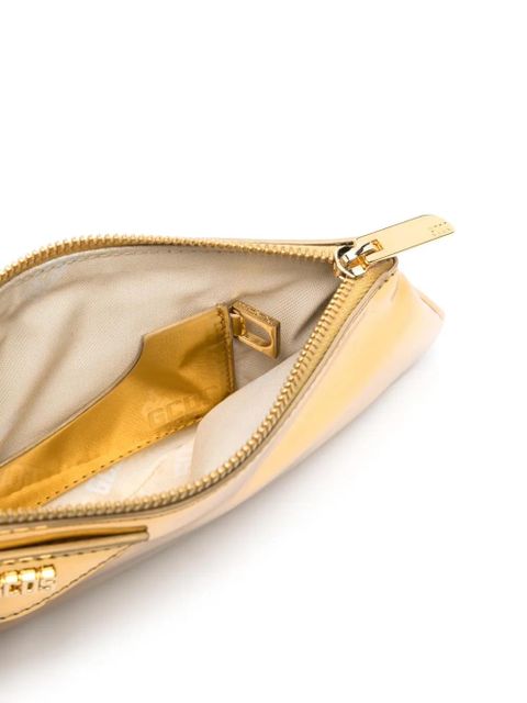 GCDS Comma Notte shoulder bag - Gold