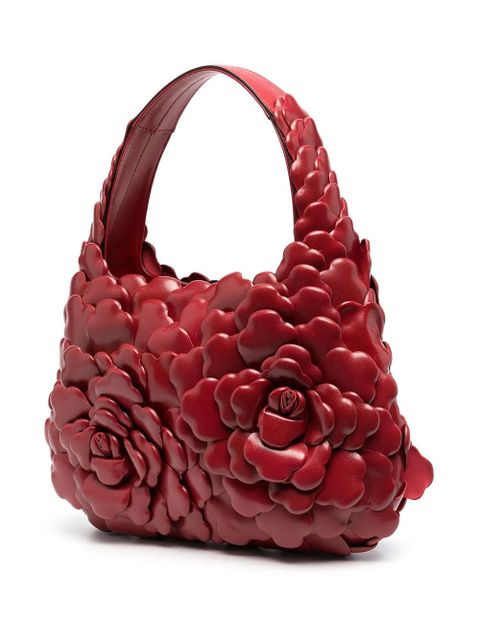 Valentino Garavani small 03 Rose Edition Hobo bag - Red