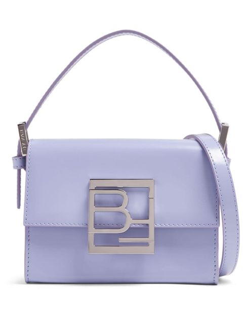 BY FAR logo-plaque leather shoulder bag - Blue - zdjęcie produktu nr 1