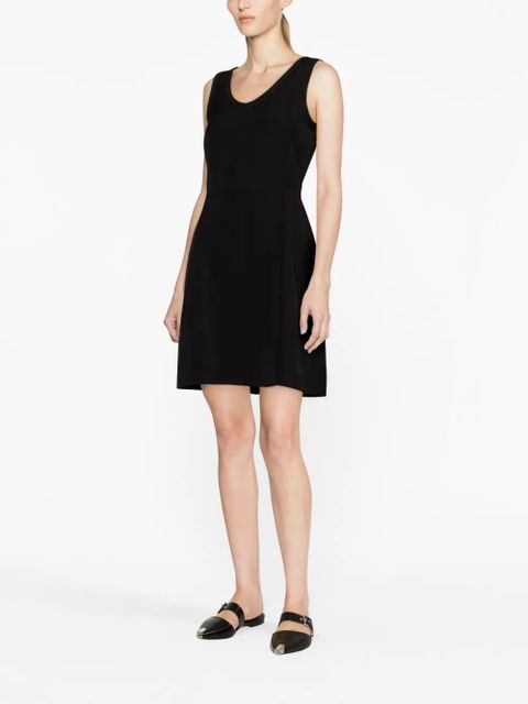 Jil Sander sleeveless A-line minidress - Black
