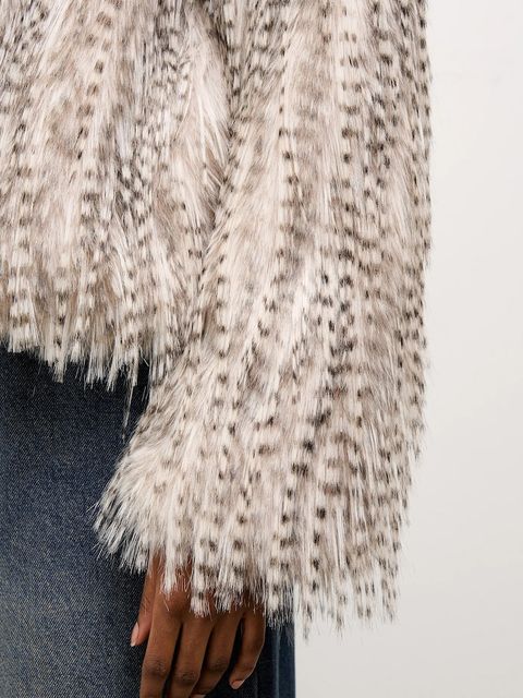 Answear.LAB kurtka kolor szary przejściowa oversize