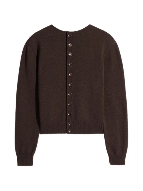 LEMAIRE buttoned cardigan - Brown - zdjęcie produktu nr 1
