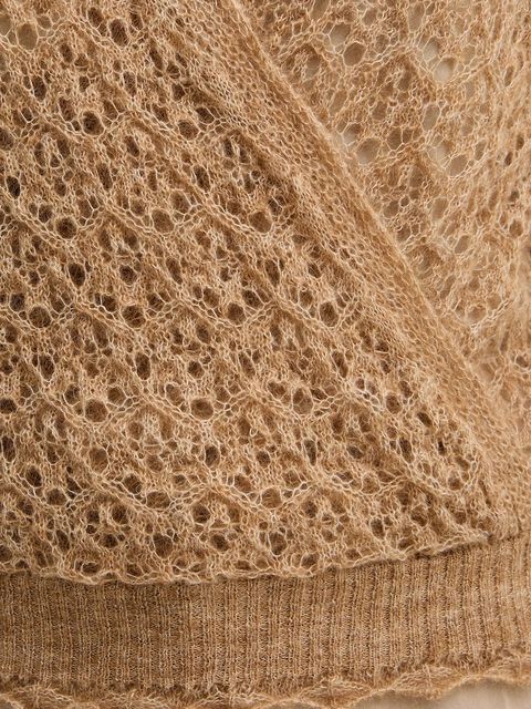 Twinset sweter z dodatkiem moheru damski kolor granatowy lekki 252TT3200